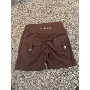 PCHEE BUM Scrunch Pocket Shorts M